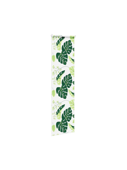 Vidaxl Shower Curtain Roll 70x240 cm Fabric Width 66 cm Green
