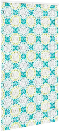 Vidaxl Duschvorhang Rollkassette 130x240cm Stoffbreite 126cm Mehrfarbig