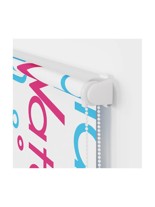 Vidaxl Shower Curtain Roll Cassette 160x240cm Fabric Width 156cm Multicolor