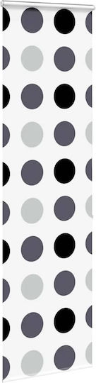 Vidaxl Shower Curtain Roll Cassette 60x240cm Fabric Width 56cm Multicolor