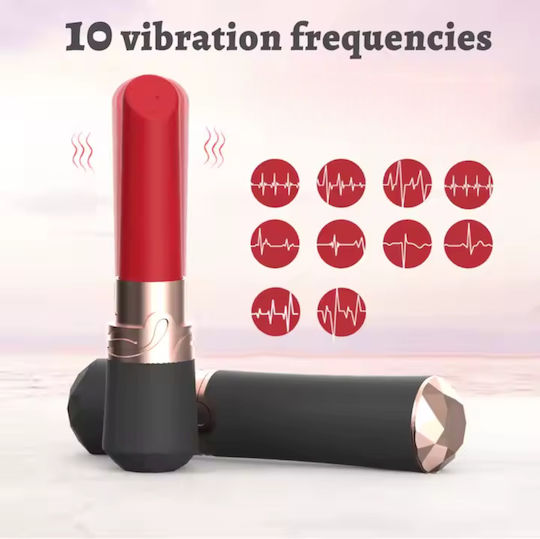 Carl Kleiner Unauffälliger Lippenstiftförmiger Vibrator