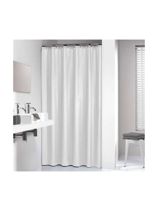 Sealskin Granada Κουρτίνα Μπάνιου 120x200 cm Λευκή