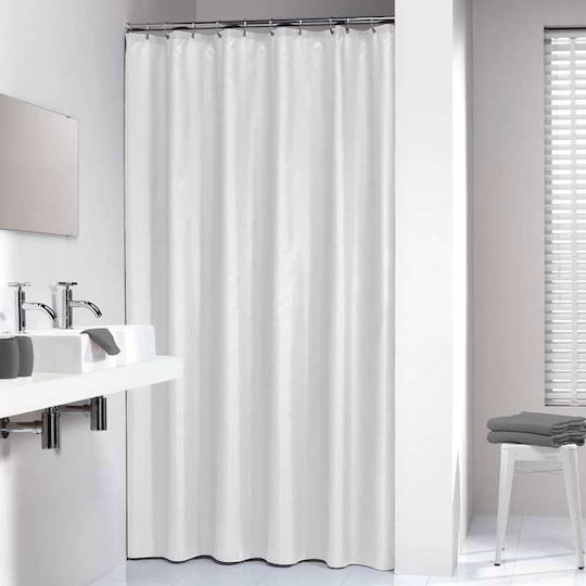 Sealskin Granada Perdea de Baie 120x200cm Albă 217001110