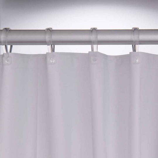 Sealskin Granada Perdea de Baie 120x200cm Albă 217001110
