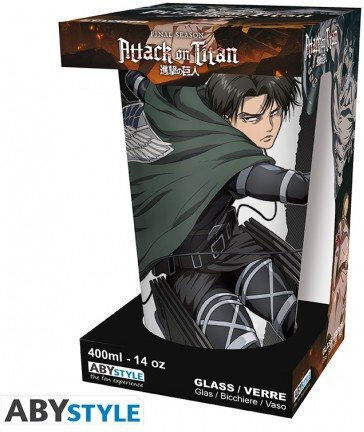 Abysse Attack On Titan Чаша За Вода Стъклена 400ml