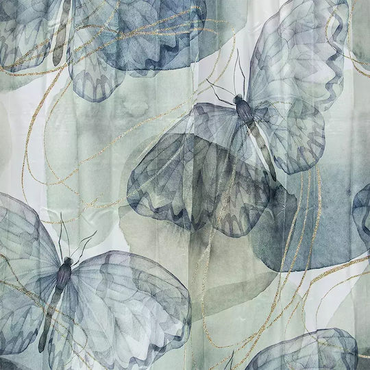 Lino Home Papilia Κουρτίνα Μπάνιου Υφασμάτινη 180x200cm Μπεζ Lino Home Papilia Κουρτίνα Μπάνιου Υφασμάτινη 180x200cm Μπεζ