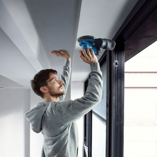 Bosch Grinder GEX 185LI Exzenterschleifer Solo mit Geschwindigkeitsregelung