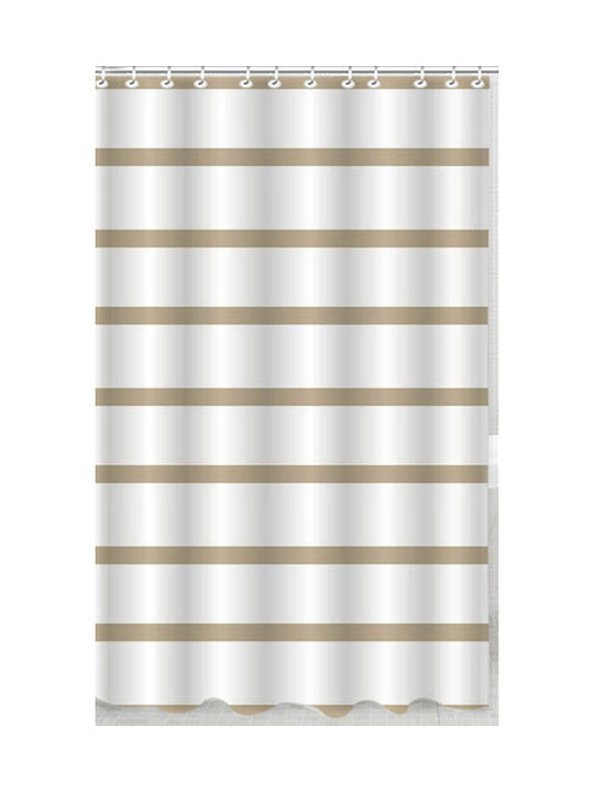 Ankor Perdea de Baie 180x200cm Beige Riga