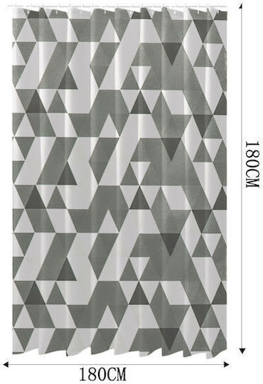 Tpster Duschvorhang 180x180cm Beige 36644