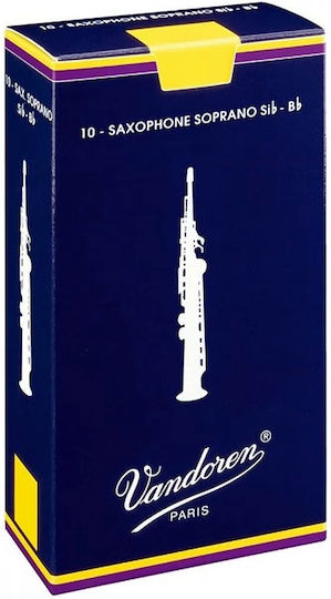 Vandoren Anciu Pentru Saxofon Soprano Nr 2 1 Bucată Ancii Pentru Instrumente De Suflat