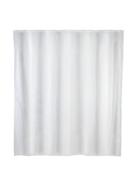 Wenko Κουρτίνα Μπάνιου 180x200 Plain White Αντιμουχλική