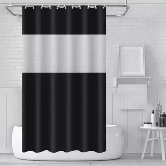 Bathlux Duschvorhang 180x180cm Blue