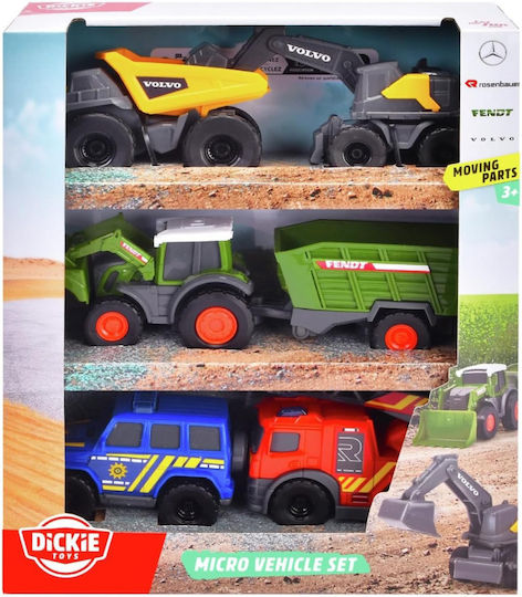 Dickie Micro City Team Auto Für 3+ Jahre
