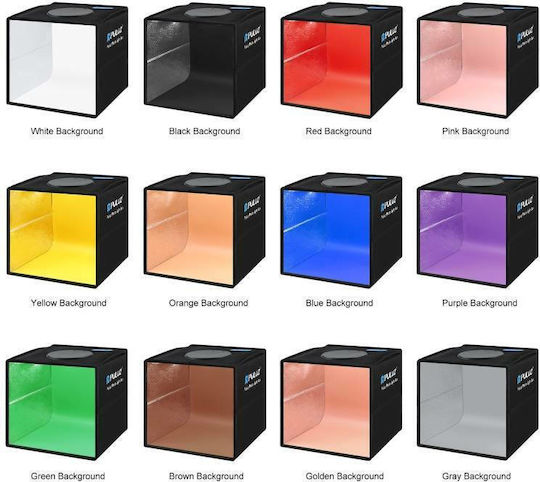 Puluz Foldable Photography Studio Photo Box Lighted 25x25x25cm