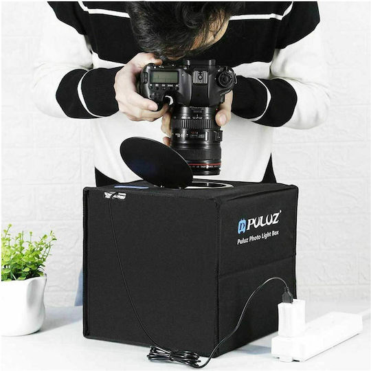 Puluz Foldable Photography Studio Photo Box Lighted 25x25x25cm