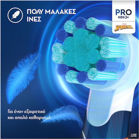 Oral-B Electric Toothbrush Replacement Heads Spiderman 2 Pieces for 3+ Years