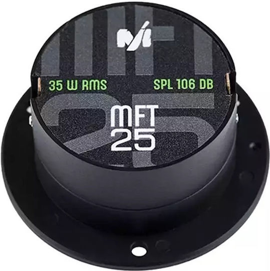Set Tweeter Auto Deaf Bonce Machete Mft-25 42mm 35w Rms 4ω Set 2 Tweeters