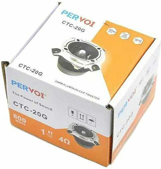 Tweeter Αλουμινιου 38mm Fony Ctc-20g Ctc-20g