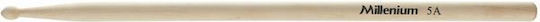 Millenium Ahorn Drumsticks Schlagzeug 5A mit Spitzenform Ablegen