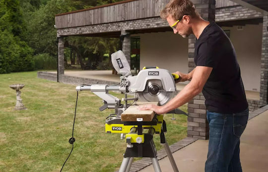 Ryobi EMS305RG Δισκοπρίονο 2200W με Σύστημα Αναρρόφησης