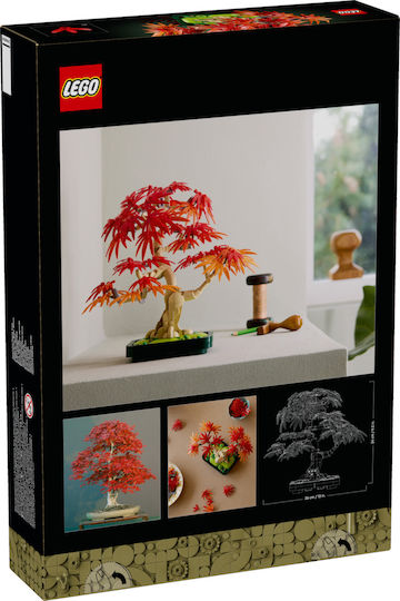 LEGO Botanical Collection Japanese Red Maple Bonsai Tree for 18+ Years 474 Pieces