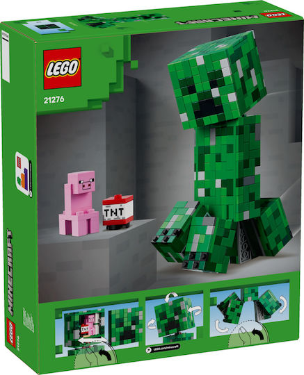 LEGO Minecraft The Creeper За 10+ Години 665 Бройки
