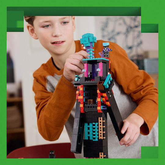 LEGO Minecraft The Enderman Tower for Ages 9+ 867 Pieces