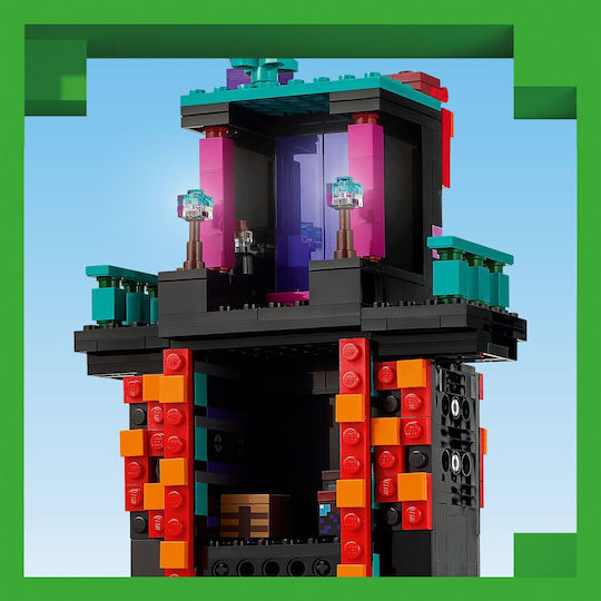 LEGO Minecraft The Enderman Tower for Ages 9+ 867 Pieces
