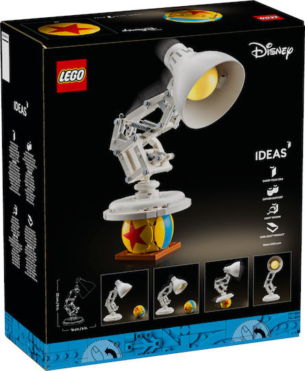 LEGO Ideas Disney Pixar Luxo Jr. for 18+ Years 613 Pieces