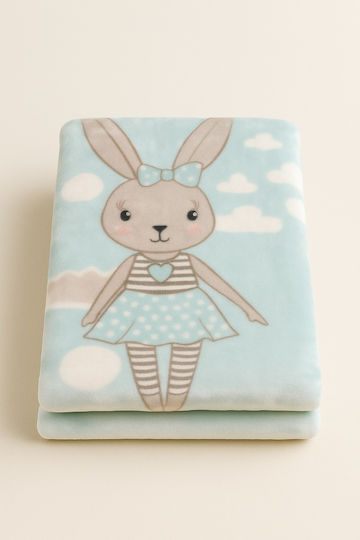 Kikka Boo Babydecken Kinderbett Hasen 110x140cm