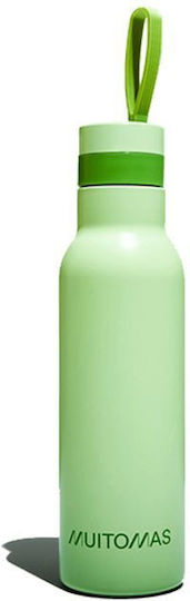 Muitomas Бутилка Термос Неръждаема Стомана 500ml Зелен