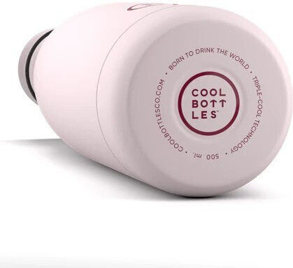 Cool Bottles Pastel Μπουκάλι Θερμός Ανοξείδωτο BPA Free 500ml Ροζ