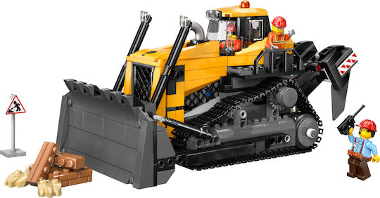 LEGO City Жълт Булдозер за 8+ Години 682 Бройки