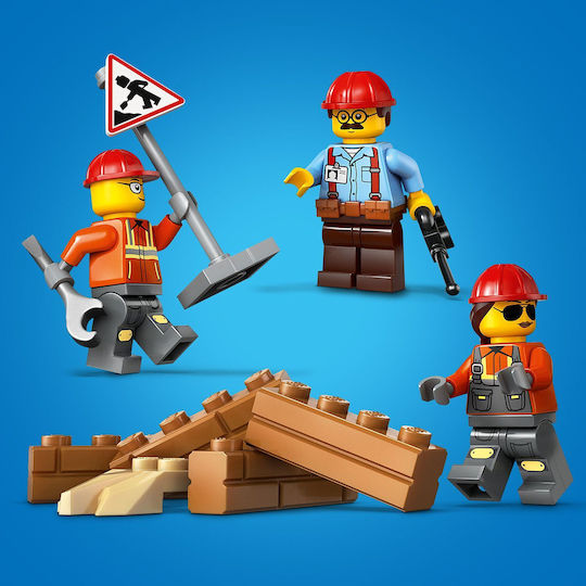 LEGO City Жълт Булдозер за 8+ Години 682 Бройки