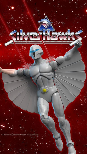 Super7 Silverhawks Ultimates Darkbird Action Figure 18cm