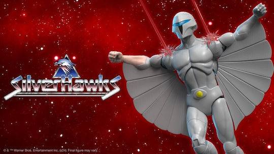 Super7 Silverhawks Ultimates Darkbird Action Figure 18cm