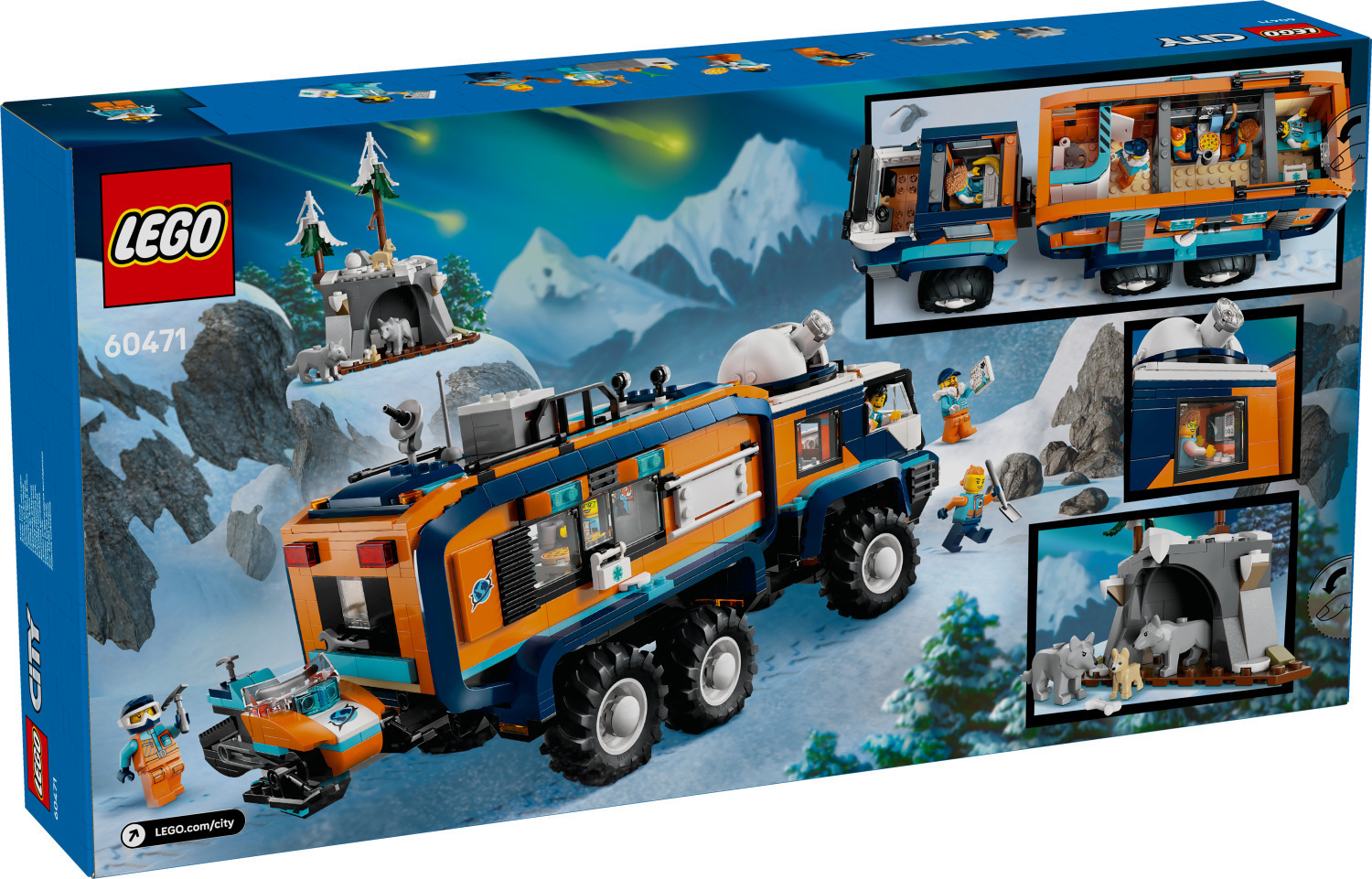 LEGO City Arctic Explorer Science Lab Truck Pentru 8+ Ani 1064