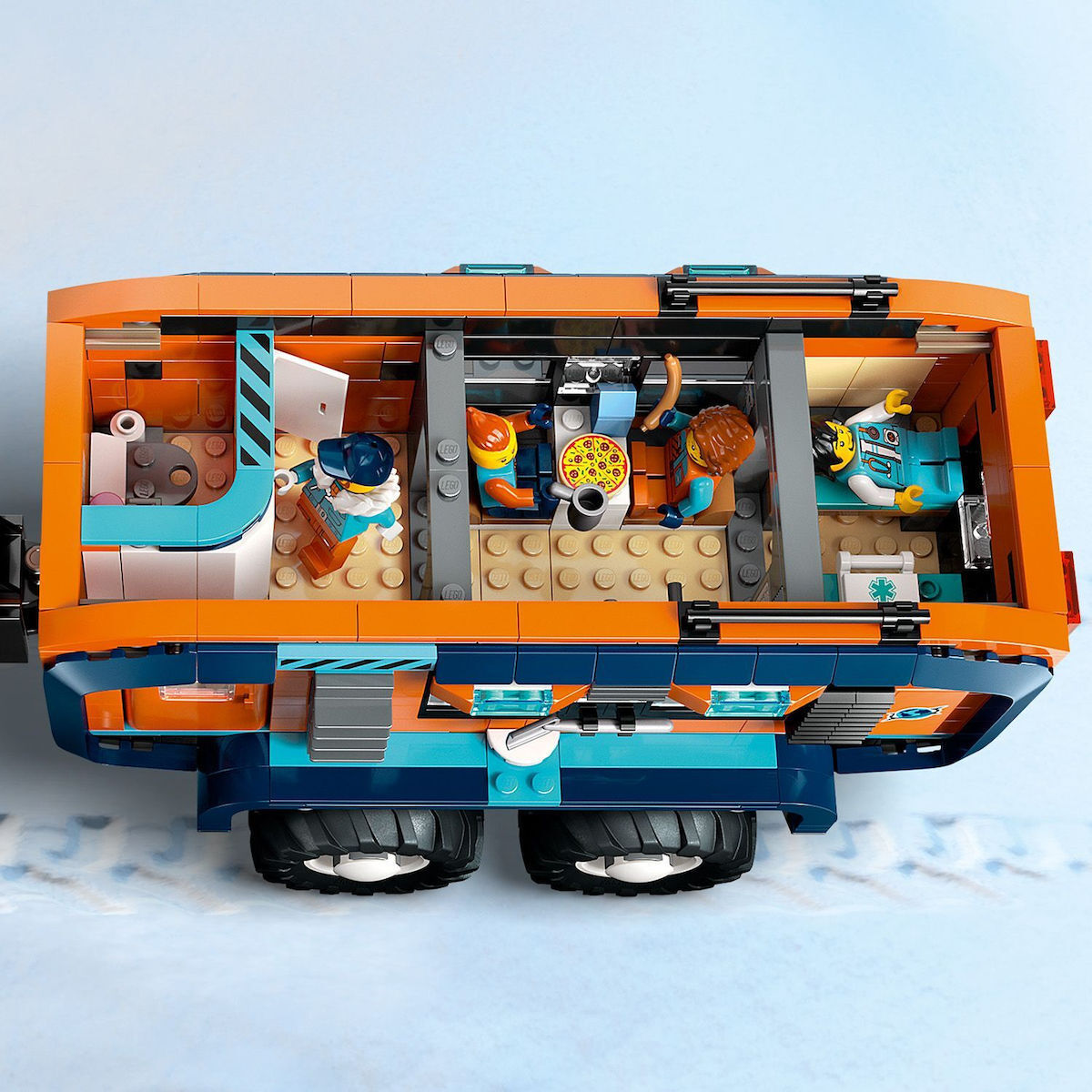 LEGO City Arctic Explorer Science Lab Truck pentru 8+ ani Ani
