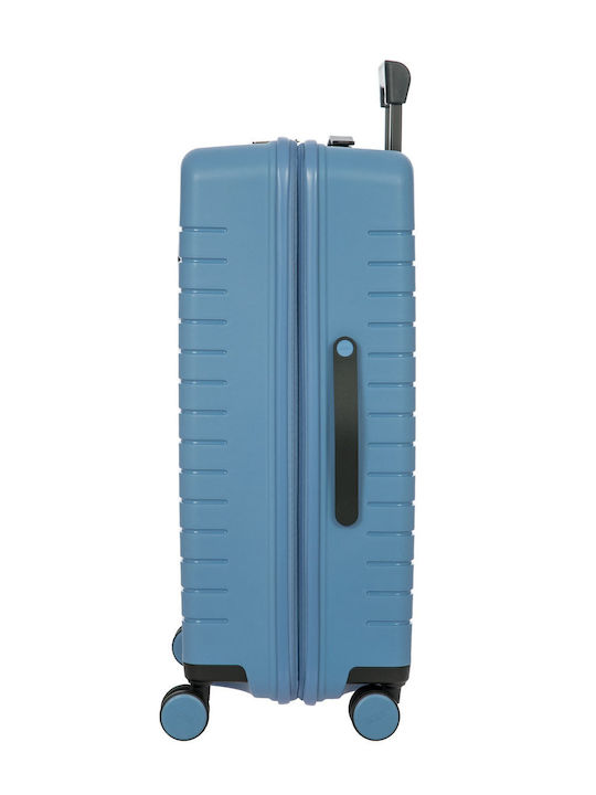Bric's Milano Μεγάλη Βαλίτσα Ταξιδίου Σκληρή Grey Blue με 4 Ρόδες Ύψους 71εκ.