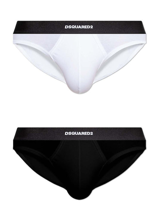 Ανδρικά Σλιπ Black/white 2Pack
