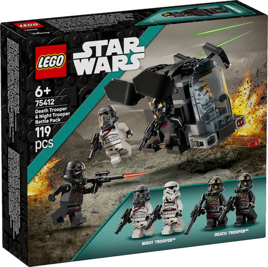 LEGO Star Wars Death Trooper & Night Trooper Battle Pack за 6+ Години 119 Бройки