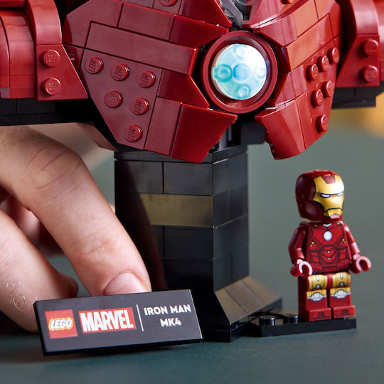 LEGO Marvel Iron Man MK4 Bust for 18+ Years 436 Pieces