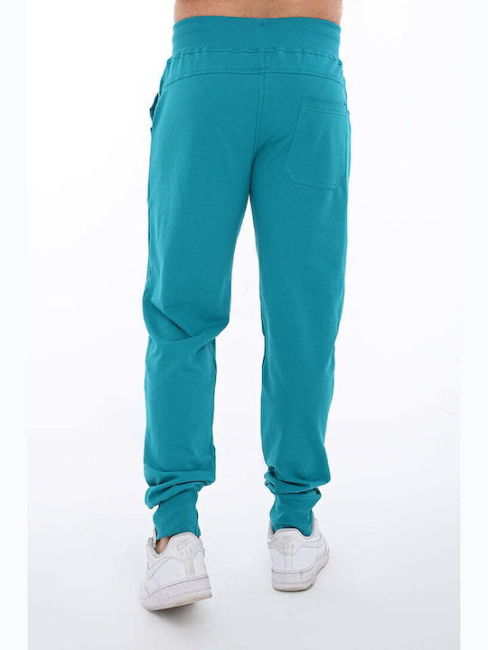 Sweatpants with Elastic Blue