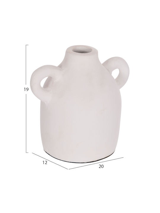HomeMarkt Decorative Vase Clayvon Orange 5x5x19cm