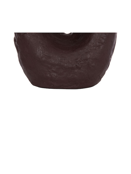 HomeMarkt Decorative Vase Namentis Brown 16x5x36cm
