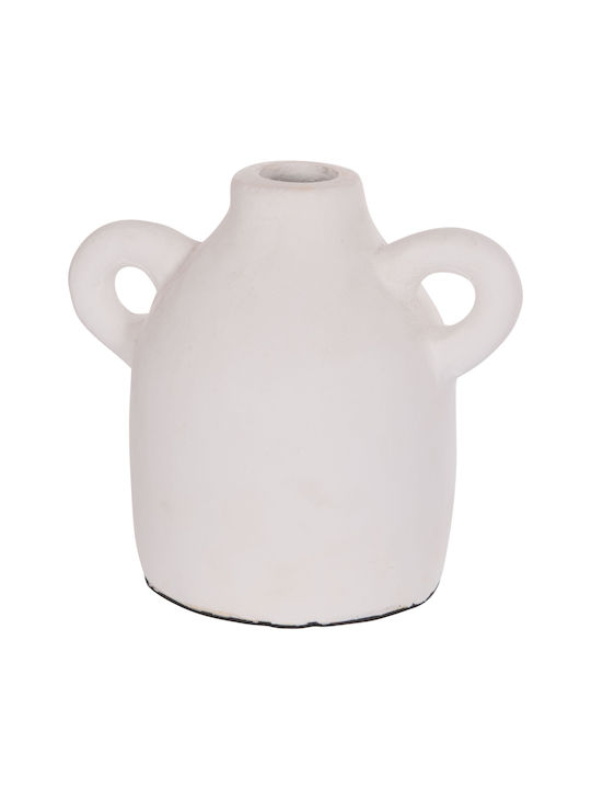 HomeMarkt Decorative Vase Clayvon Orange 5x5x19cm