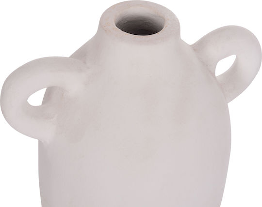 HomeMarkt Διακοσμητικό Βάζο Keramik Clayvon Orange 5x5x19cm 1Stück