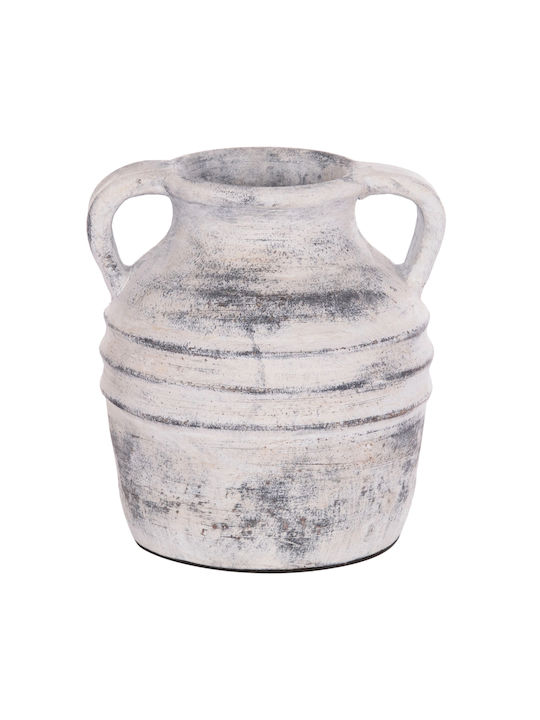 HomeMarkt Decorative Vase Vermo Gray 21x21x22cm