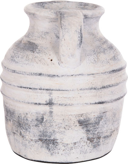 HomeMarkt Decorative Vase Vermo Gray 21x21x22cm