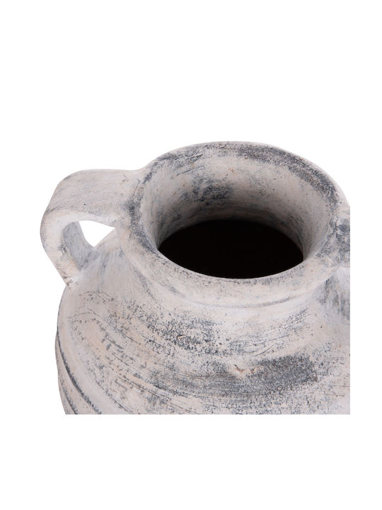 HomeMarkt Decorative Vase Vermo Gray 21x21x22cm